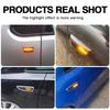 2PCS Dynamic Side Indicator LED Repeater Turn Signal Marker Light For Opel Zafira B Astra H Corsa D Insignia A Chevrolet Cruze