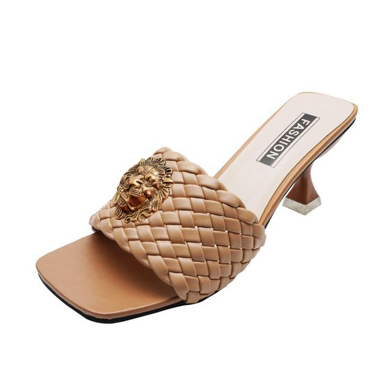 

Fashion Princess Flip-flops Brand Designer Casual Slippers Ladies Rhinestone Luxury Sandals plus size 43 T6 35