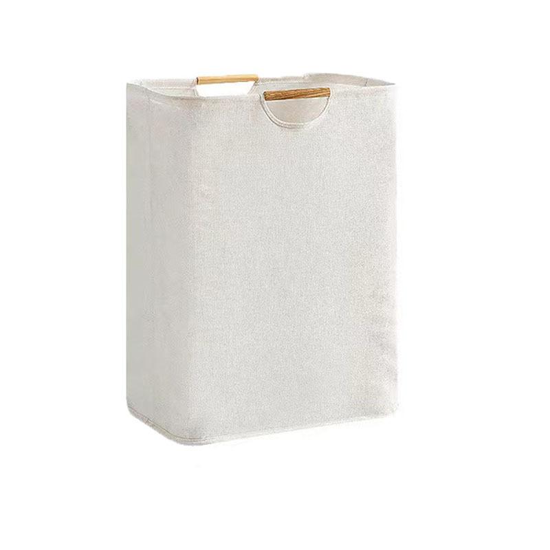 Waterproof Laundry Basket Cotton Linen Dirty Clothes Baskets Organizer Foldable Sundries Storage Bag Foldabling
