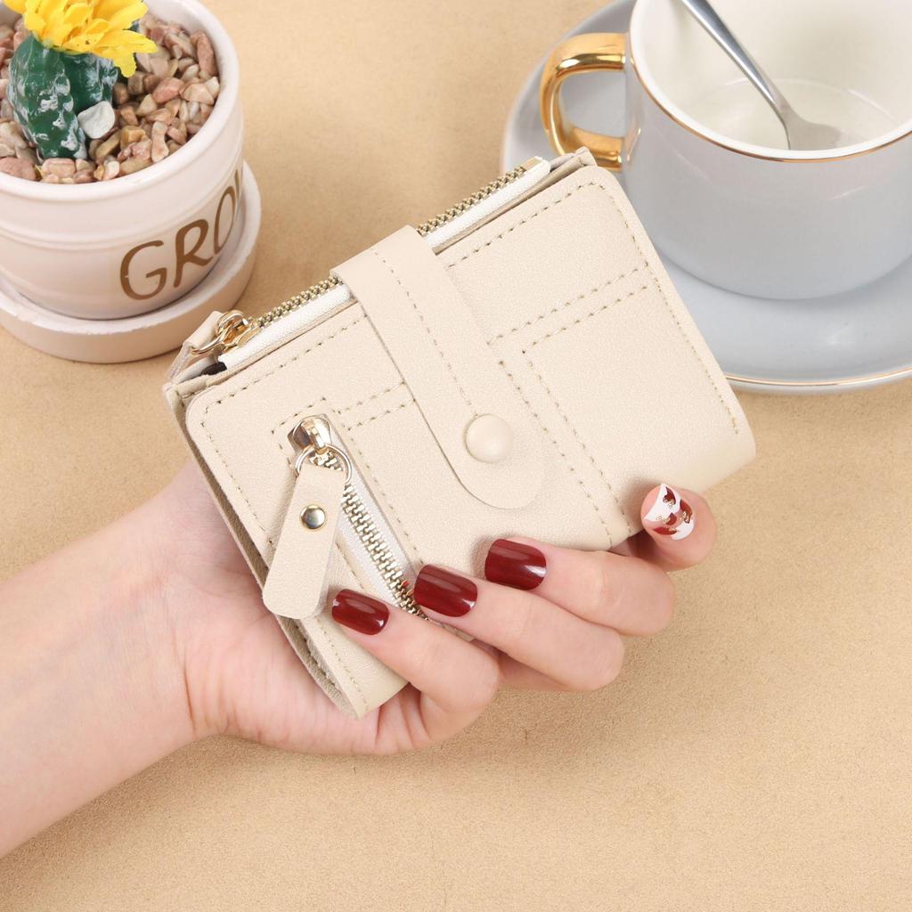 Damen High-End Multifunktionale Kleine Geldbörse und Münzfach