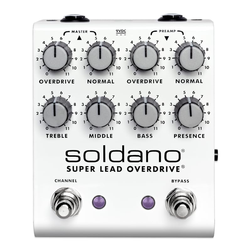 

Soldano SLO PLUS Pedal Super Lead Overdrive Overdrive Effector