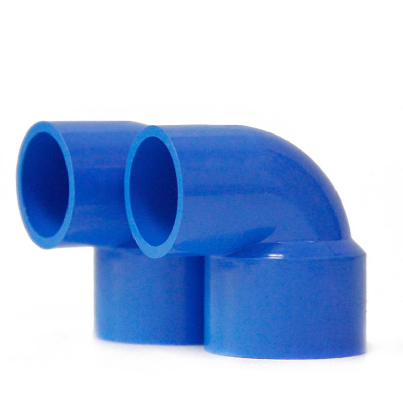 2Pcs/Lot Inner Dia 20~63mm Reducing Elbow Joints PVC Pipe Connector Aquarium Fish Tank Adapter Agricultural Irrigation Fittings