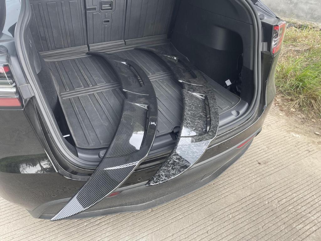 Tesla Model Y/3 Sport Edition Rear Wing Spoiler - Trunk Modification Accessory