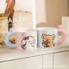 520 Love Puppy Couple Confession Ceramic Mug Valentine's Day Gift Cup Cute Creative Water Cup