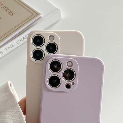 Apple 15PRO Large Number of Iphone16 14 Silicone Mobile Phone Case Fine Hole Soft Sleeve Matte Anti-fall Wear Resistance