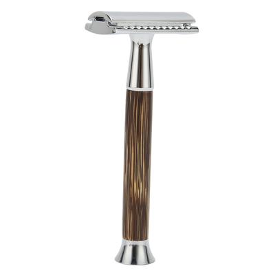 Safety Shaver Professional Double Edge Razor with Heavy Duty Long Handle for Everyday Use