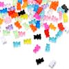 10Pcs/Lot Candy Color Resin Mini No Hole Bear Charms Pendants for DIY Earrings Necklace Bracelet Jewelry Making Accessories