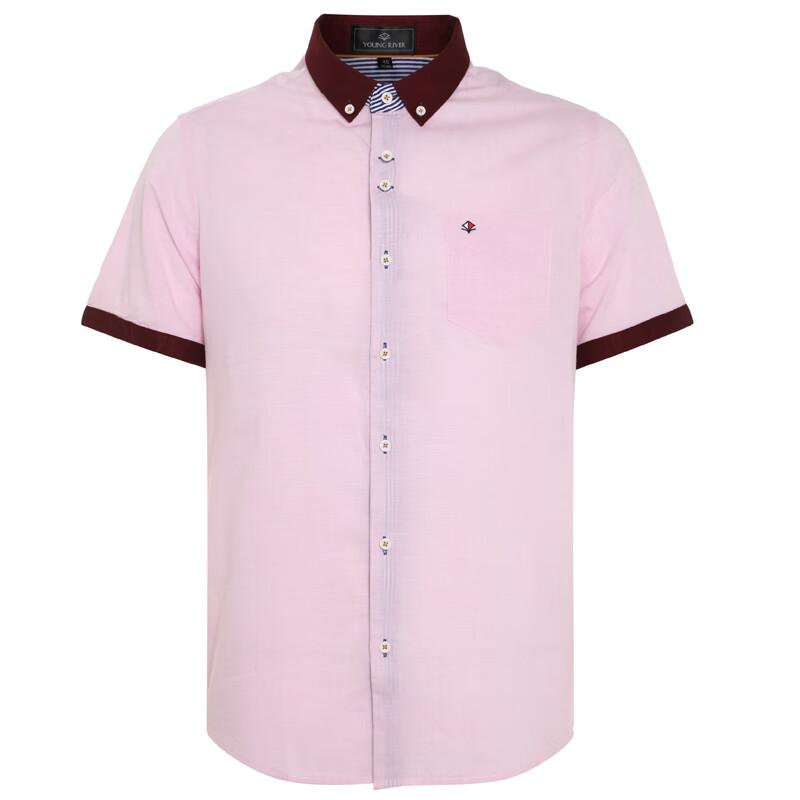 

Men s Cotton Linen Short-Sleeve Business Casual Shirt XL