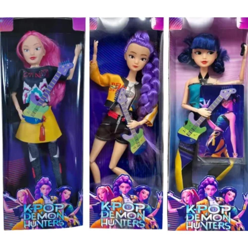 Panenky Hračky Kpop Lovci démonů Akční figurka Hračka Rumi Mira Zoey Krásná princezna Panenky pro miminko Plastová DIY hračka pro dívky