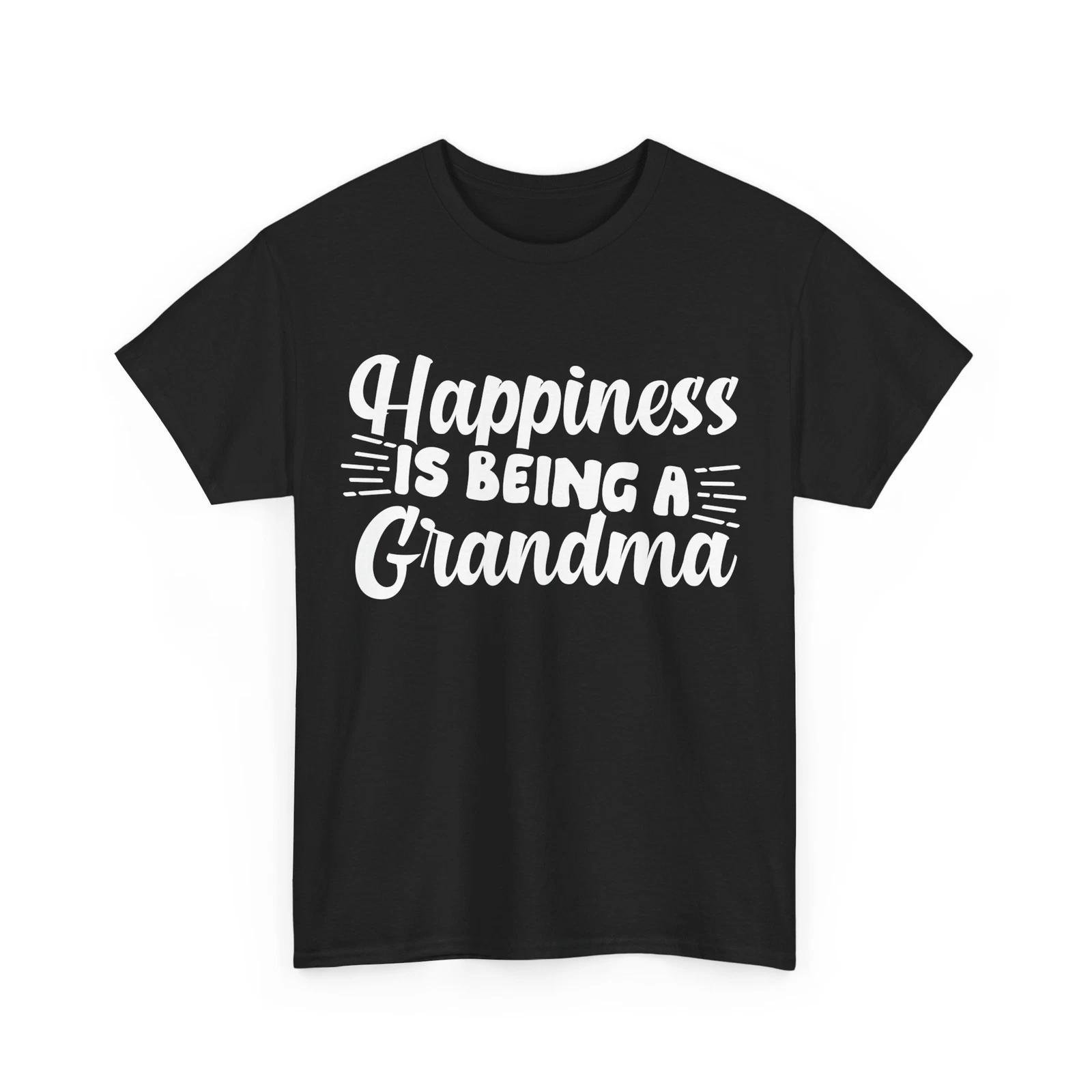 Granny Shirt, Happiness Is Being Grandma Grandmother Mother s Day Shirt 4XL