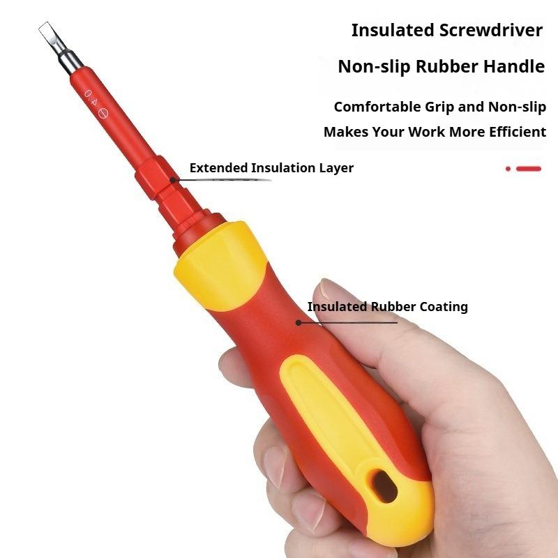 Insulated Screwdriver Set Electrician Repair Screwdriver High Voltage Resistant 29 in 1