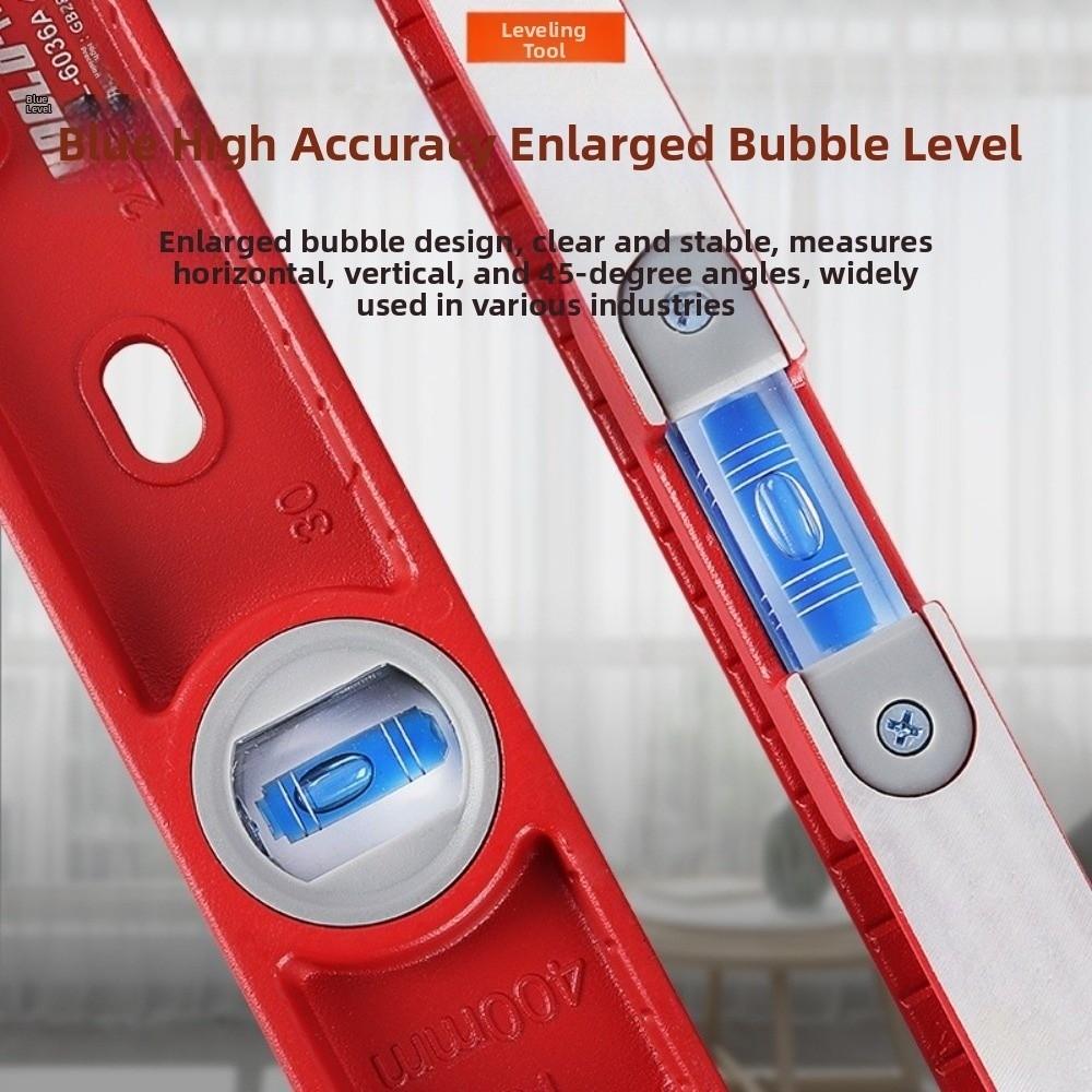 Aluminum Level Gauge 30/40/50cm Spirit Level Multi-function Level Ruler Construction