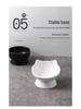 Large Capacity Ceramic Cat Bowl with Neck Protection - Anti-Black Chin Design for Food and Water
