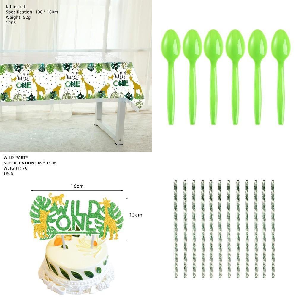 Waldtier Wild One Partyzubehör mit einzigartigem Design für unvergessliche Feiern