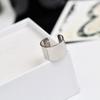 Instagram Euro MAYSU Women's Titanium Steel Open-End Fashion Ring
