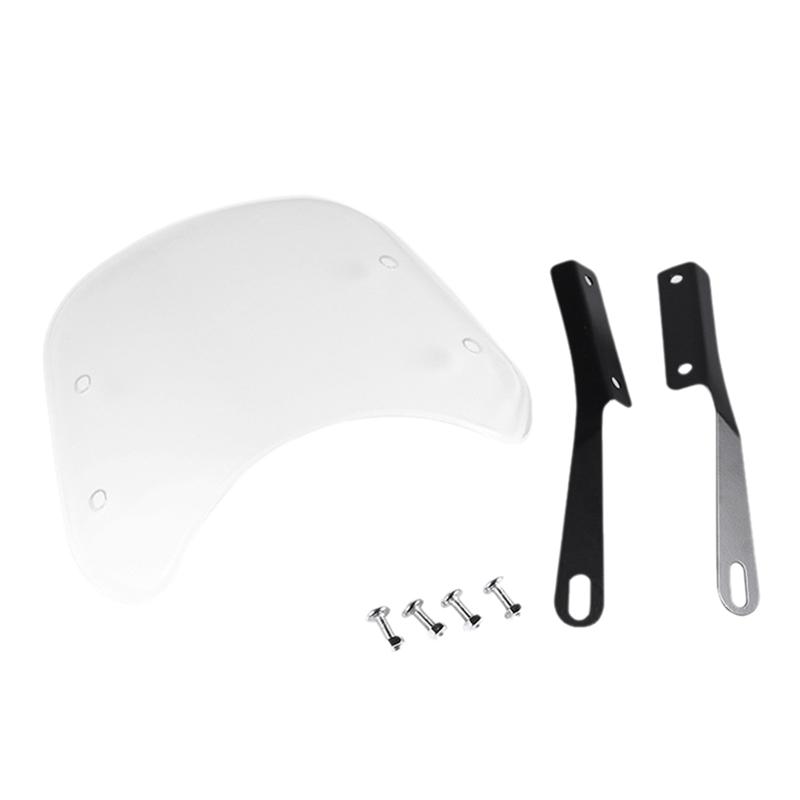 Front Headlight Windshield Wind Deflector Fairing Universal Motorcycle Accessories