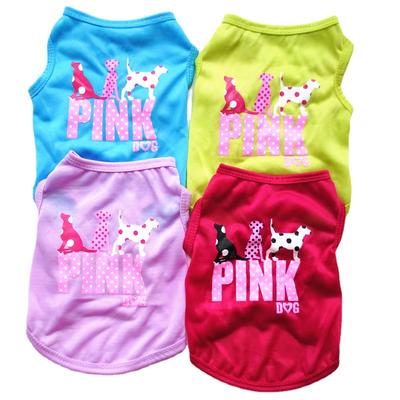 Pet Clothing, Dog Summer Breathable, Cool, Polyester Vest, Dog Clothes Vest