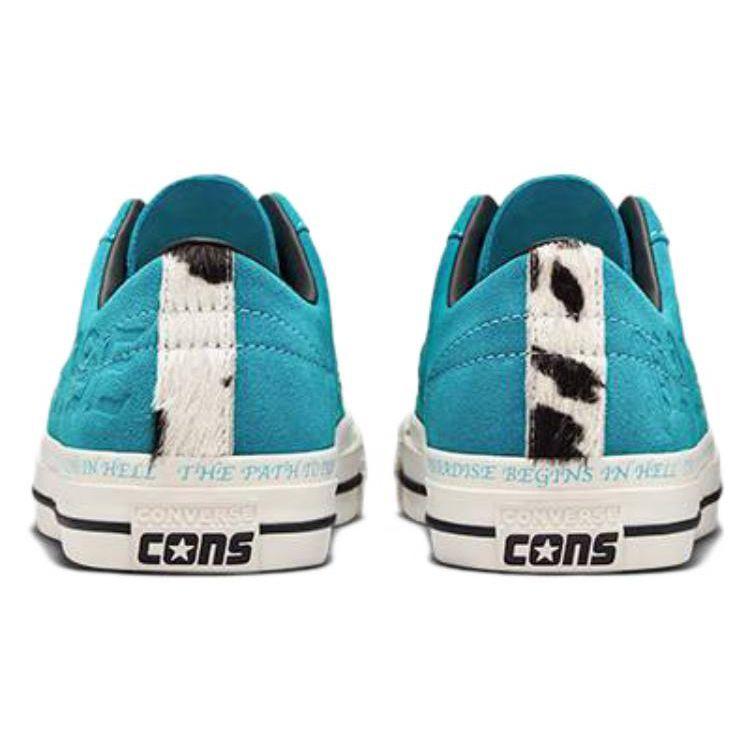 Sean Pablo X Converse One Star Pro Low Paradise - Rapid Teal Unisex Sneakers Blue Black Egret 173215C