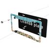 Beach License Plate Frame 2 Pack Accessories Cars Decor 12.3 X 6.3 Inches For Men Women