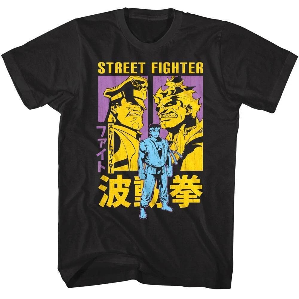 

Street Fighter M Bison v Akuma v Ryu Men s T Shirt 2XL