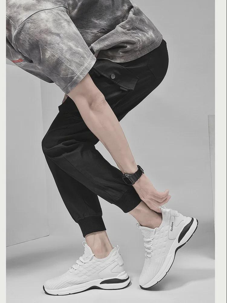 Men's Spring Mesh Height-Increasing Sports Shoes - Invisible Boost up to 10cm