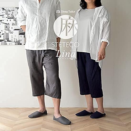 Washed Linen Made In Women's Shorts, Japan, Loungewear, Easy-Drying Pajamas, Antibacterial, Anti-Odor, Washable, Quick-Drying, Anti-Odor (Pale Pink)