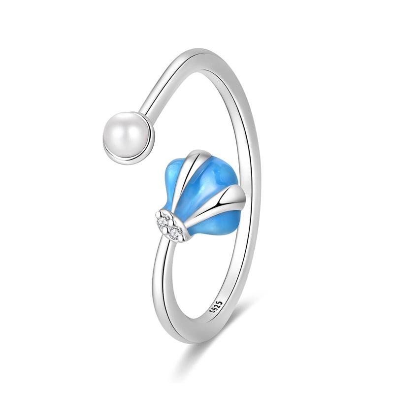 New 925 Silver Butterfly Four-Leaf Clover Flower Star And Moon Ring For Women Fit Wedding Party Jewelry Gifts