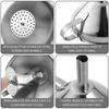 Thick Kitchen Oil  Dispenser Premium Detachable Kitchen Tools Filter Screen Funnel Filter Strainer
