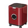 Trash Can Garbage Bin Decorative Modern Paper Basket Movable Wastebasket for Sunroom