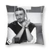 Pierre Garnier Singer Pillowcase Printed Polyester Cushion Cover Decor Pillow Case Cover Home Zipper 45*45Cm