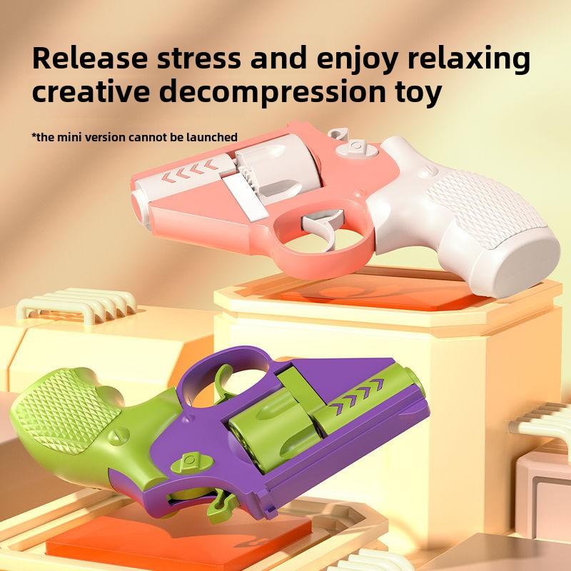 Fidget Toys 3D-gedruckter Mini 1911 Fidget Blaster Stressabbau Spielzeug für Erwachsene Drehbares Design Für jeden geeignet Bestes Geschenk