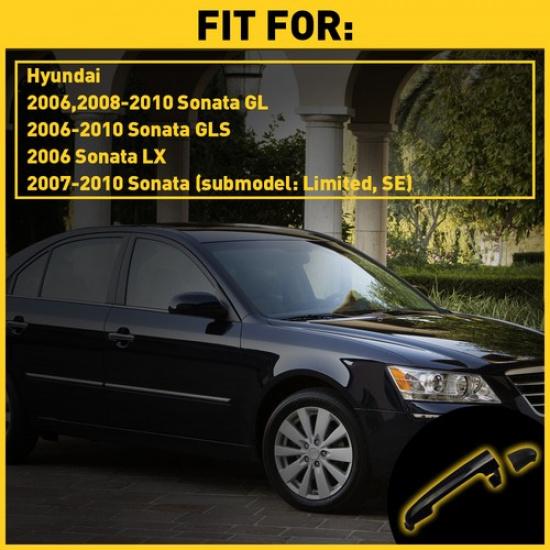 1PCS Front Passenger Side RH Outside Door Handle For 2006-2010 Hyundai Sonata