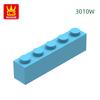 Non-Toxic 52Pcs/Lot Thick Bricks 1X5 Dots Block Moc Color Accessories Compatible With 3010W Brick Diy Children'S Toy Assembly Part