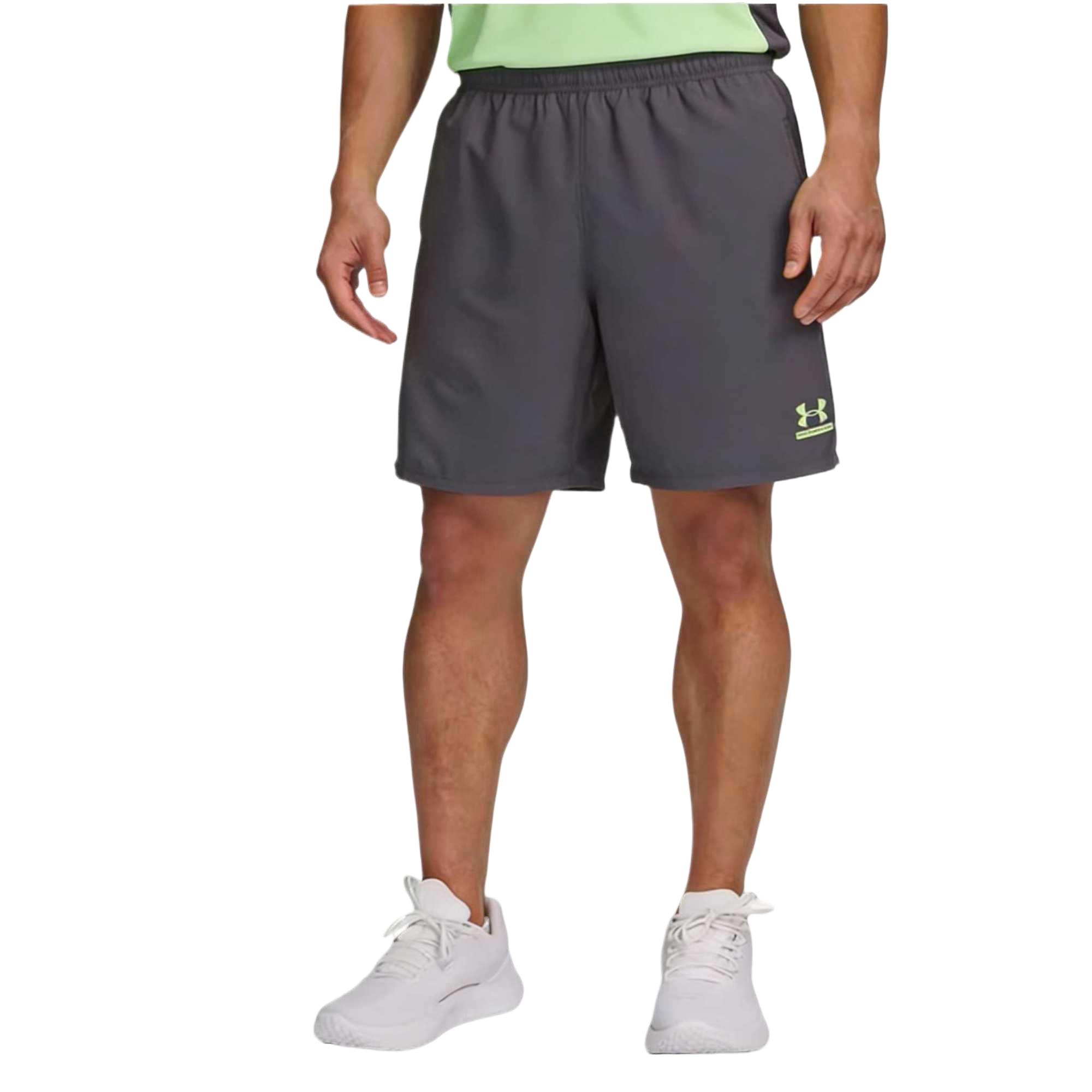 

Under Armour Lightweight Stretch Waistband Solid Color Sports Shorts Men shorts 6014639-025 S