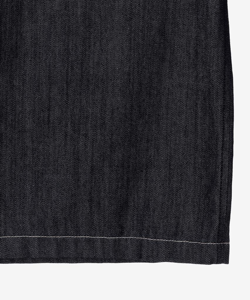 MINDBRIDGE Non-Faded Denim Oversized Short Sleeve Shirt Myws3153
