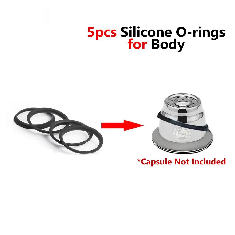 Per Nespresso Anelli di Tenuta in Gomma Silicone Guarnizioni Accessori Sigillo Capsule Caffè Strumenti per Macchina Crema