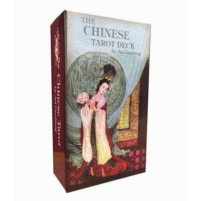 Chinese Tarot Cards Game Tarot Card Deck Oracle Card Game for Adult Fun Adults Games Party Supplies