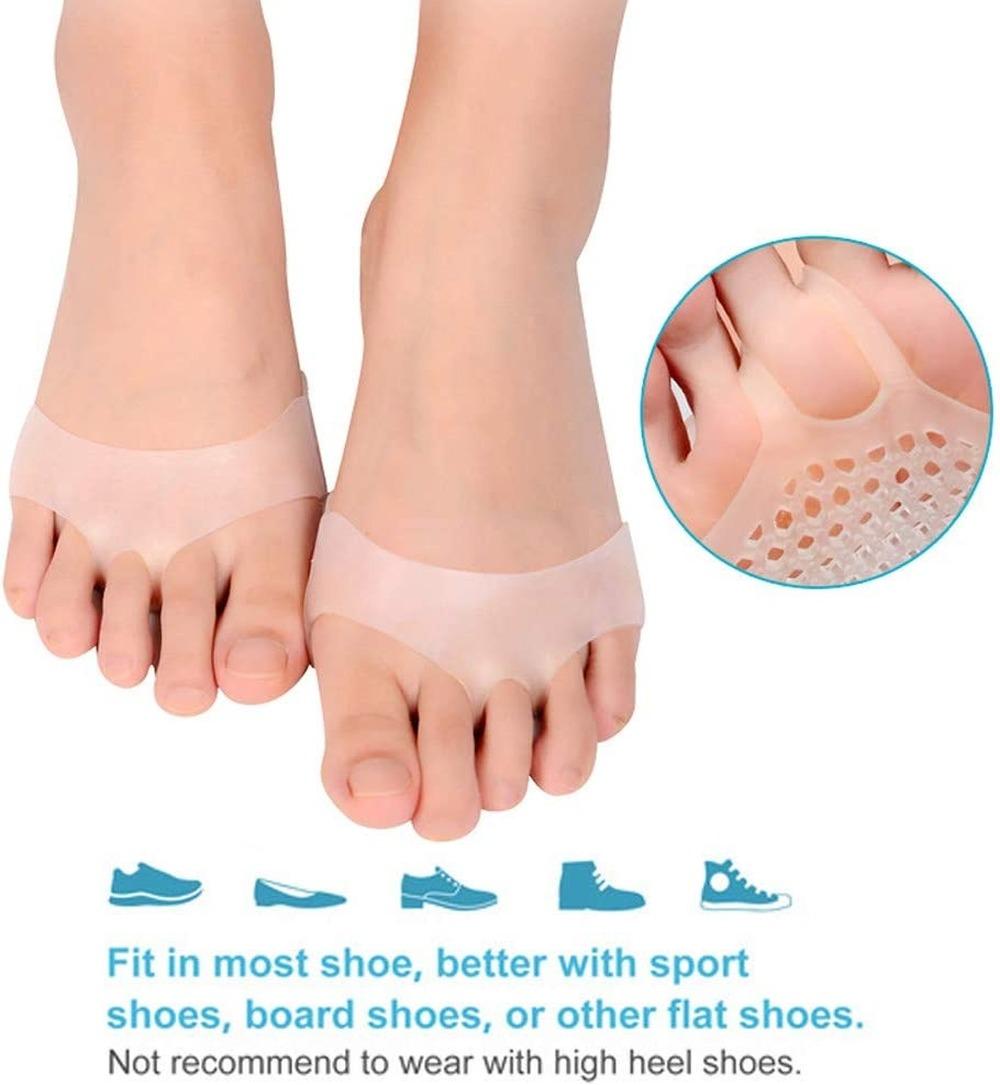 Силиконовые подушечки для ног для женщин — фото 3