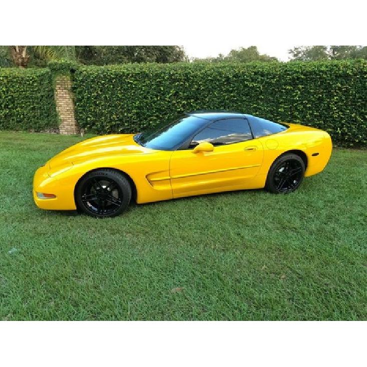 Dark Smoked Lens Rear Side Marker Lamp Housings For 1999-2004 Chevy C5 Corvette