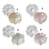 Handmade Crafting Molds Silicone Mold Storage Box Mold Flower Shape for Projects and Home Decoration Enhancements