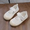 New Spring Non-leather Casual Shoes for Girls Flat Heel Children Canvas Shoes Toddler Girl Sneaker School Footwear H02231