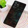 Atom Science Chemistry Phone Case for Samsung Galaxy note 10 pro S26 Ultra S23 S24 FE S25 S21 S22 PLUS shockproof Cove