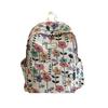 Schoolbag small fresh floral student schoolbag 1011 new fashion flower backpack light leisure going out sports backpack