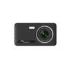 4-inch Dashcam, IPS HD 1080P Car DVR, Dual Front and Rear Cameras, Supports Reversing Camera Function.