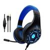 Wired Luminous Heavy Bass Headset Noise Reduction Gaming Headphone with Mic