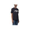Emporio Armani SS23 Logo Print Detail Short Sleeve T-Shirt Men Tops Navy-Blue 3R1TU8-1JSAZ-0920