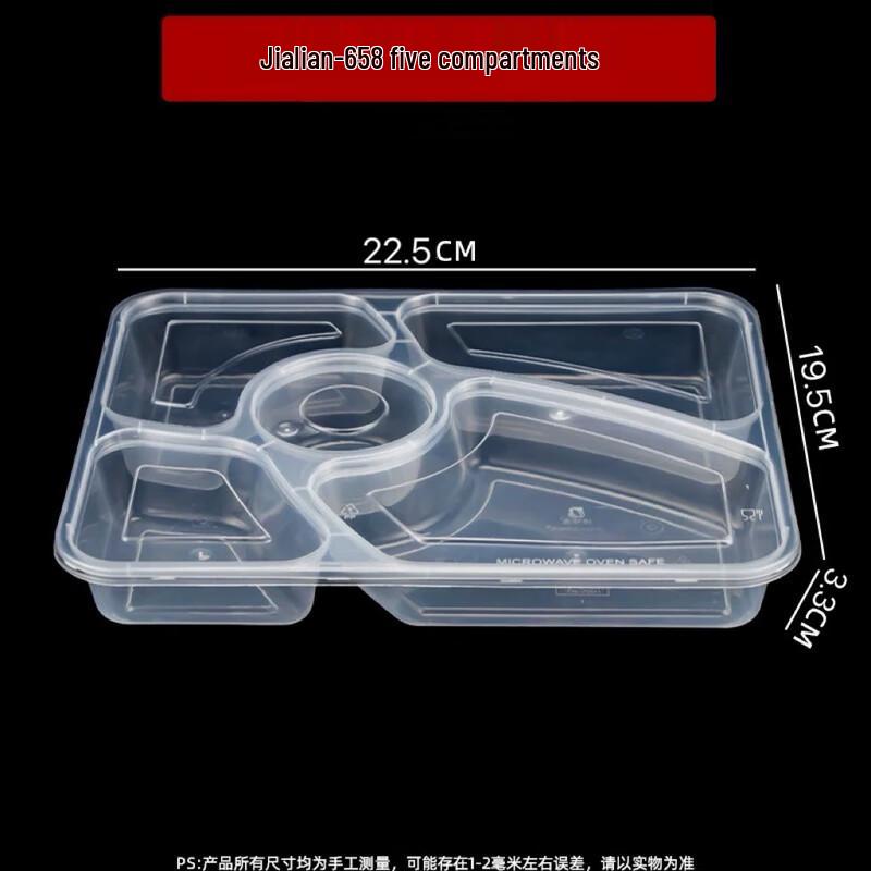 Deshangyuan Disposable Multi-Compartment Meal Prep Containers