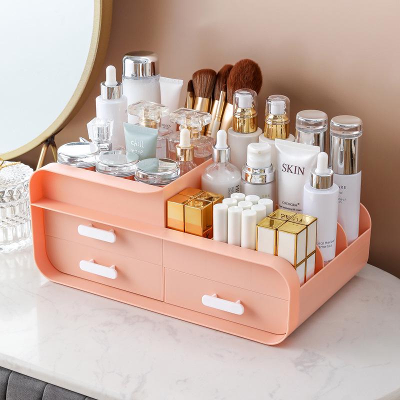 Organizér na péči o pleť a make-up: Prachotěsné úložiště na masky, rtěnky, štětce a další