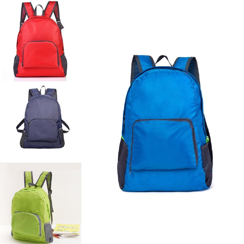 Codzienny składany plecak z oddychającego nylonu na wycieczki rekreacyjne