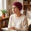 Elastic Hijab Caps Wrap Style Cancer Chemo Hat New Turban Hat  Hair Loss